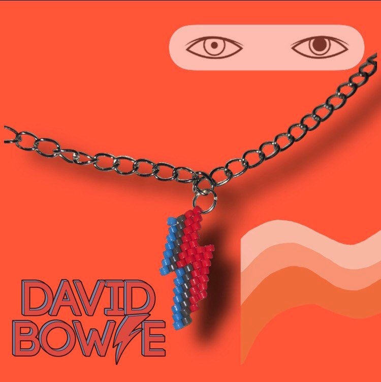 Ziggy Stardust Charm Necklace