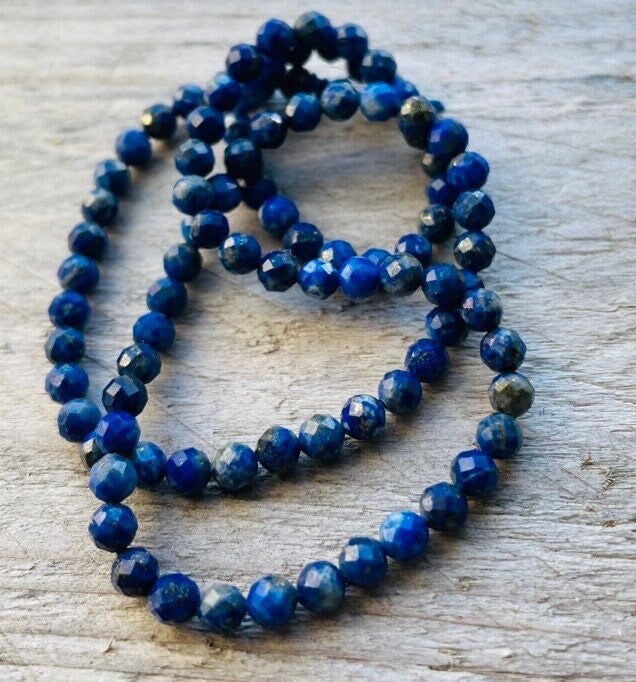 Natural Lapis lazuli beads