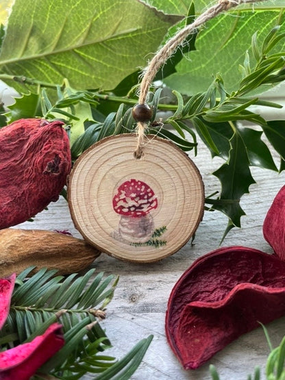 Magical mushroom decoration