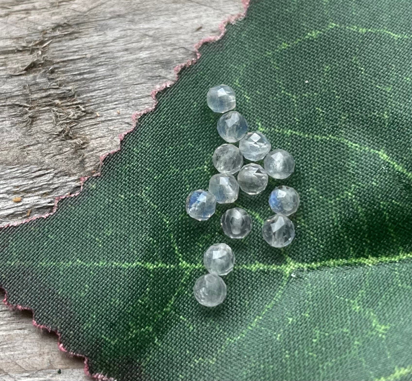 Natural 3mm A+ Labradorite Faceted Shinny Round Stone Beads