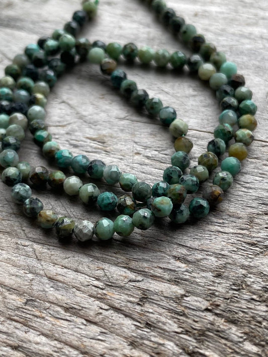 African Turquoise beads 3mm