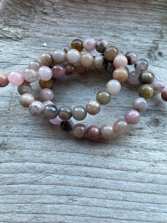 Natural Rhodonite Beads 6mm