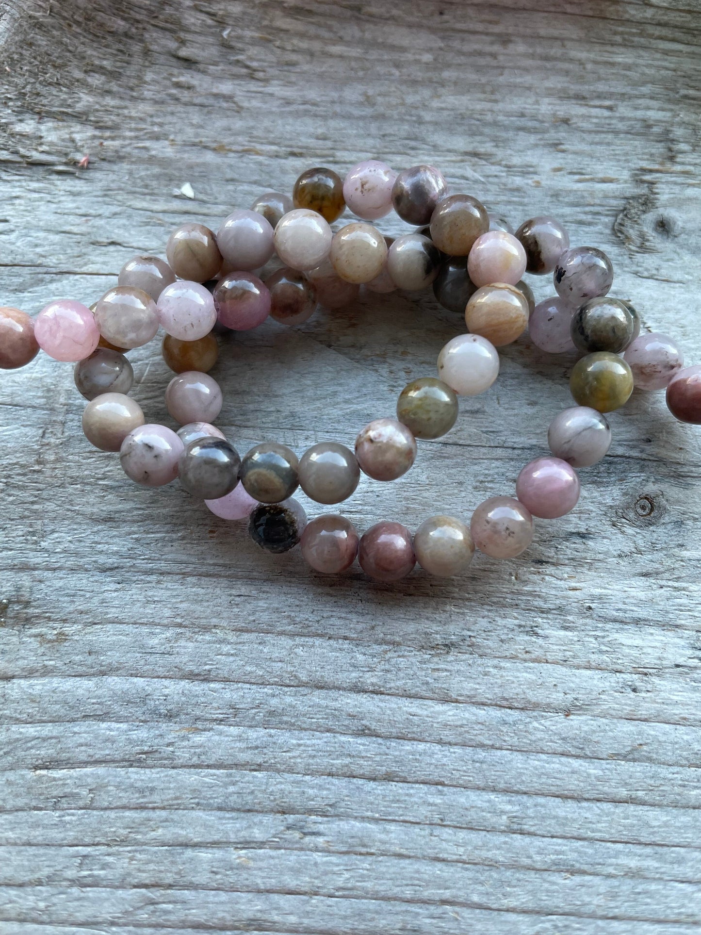 Natural Rhodonite Beads 6mm