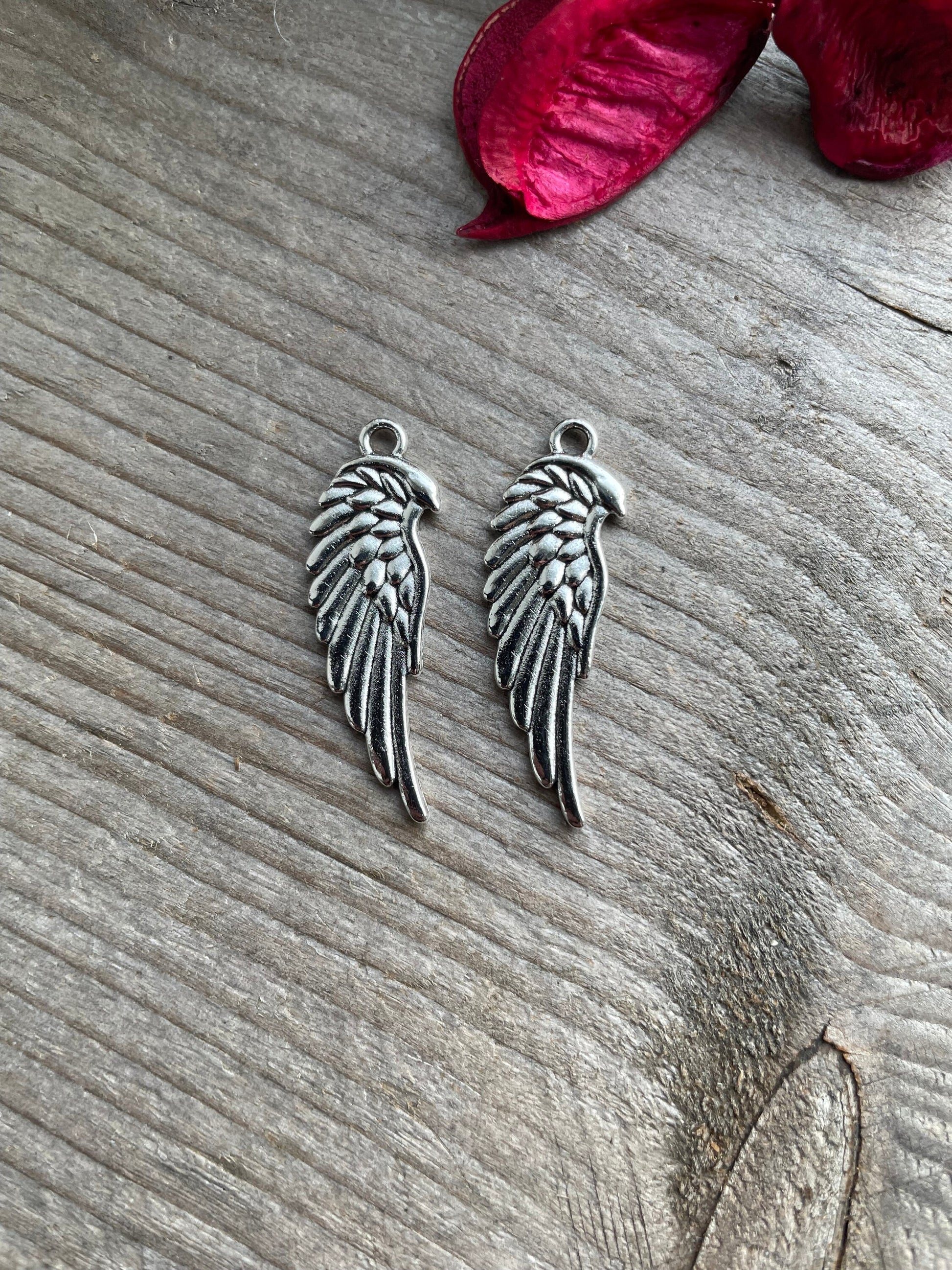 Angel wing charms