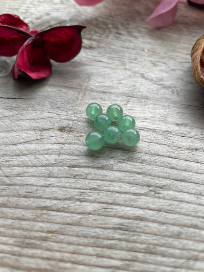 green adventurine 6mm beads