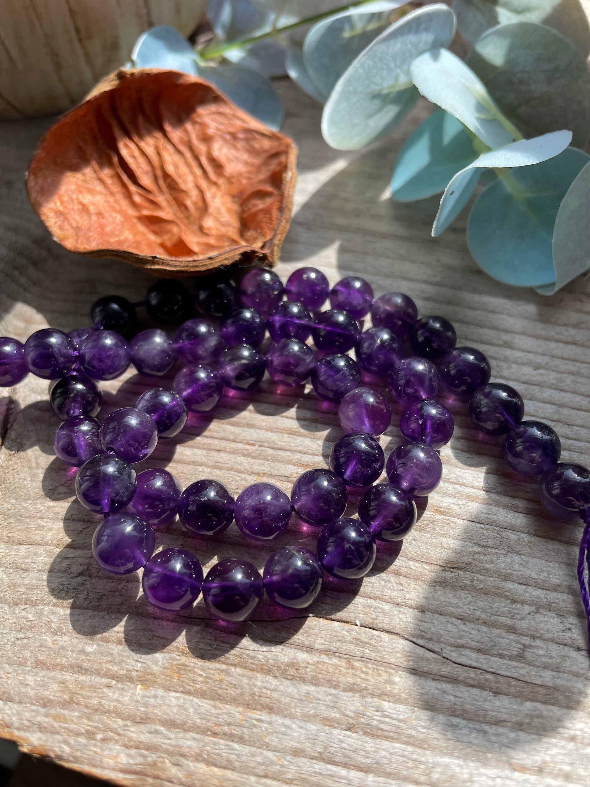 Amethyst 8mm beads