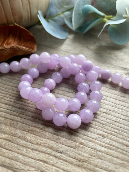 Purple Angelite 8mm beads