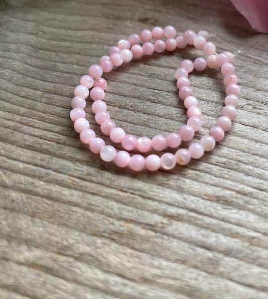 Cherry blossom shell bead 3mm