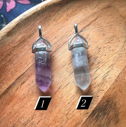 Fluorite Point Necklace | Witch, Cleansing, Magick, Crystal Jewellery